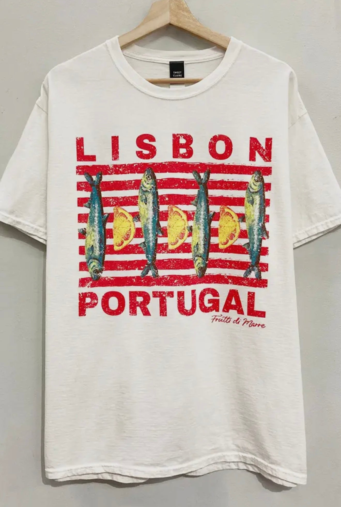 Portugal Oversized Graphic Tee