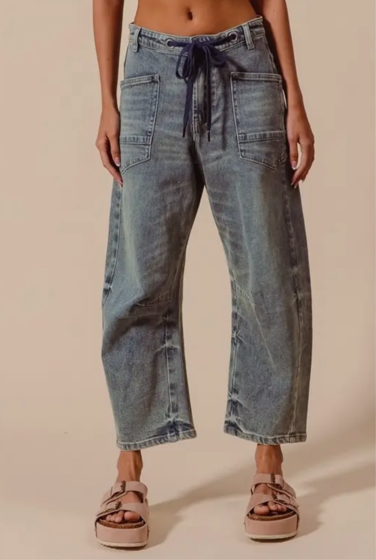 High Tides Barrel Jeans