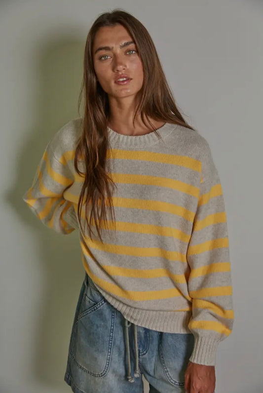 Striped Pullover Sweater
