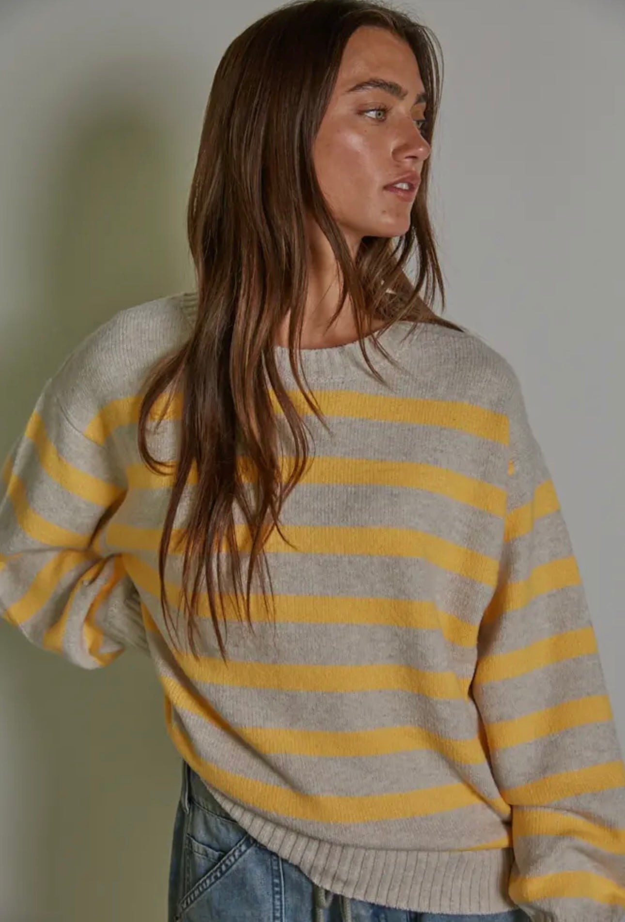 Striped Pullover Sweater