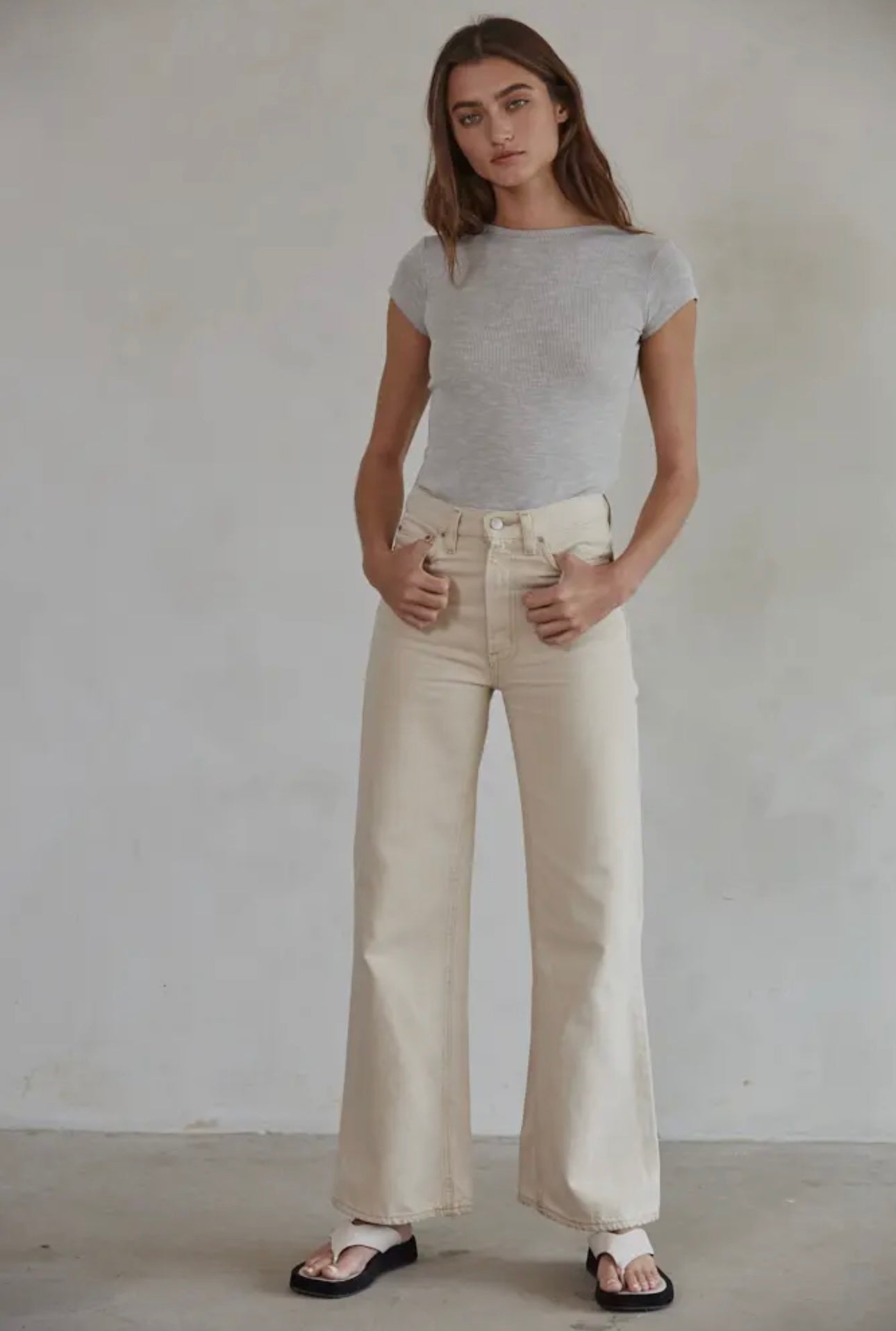 Short Sleeve Open Back Bodysuit