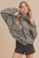 Zip Up Pocket Pullover