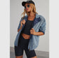 Denim Quilted Jacket