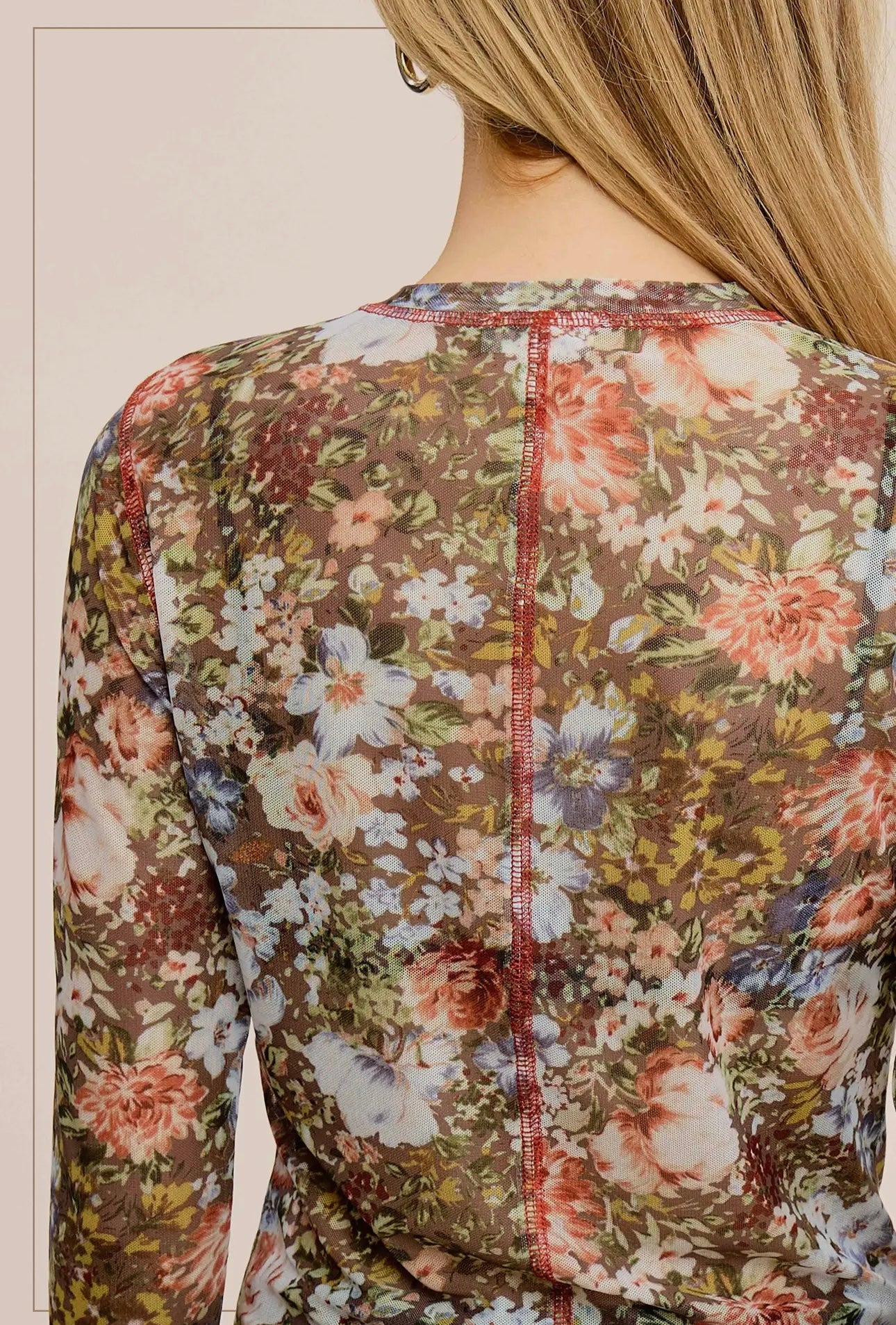 The Esme Mesh Top
