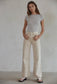 Short Sleeve Open Back Bodysuit