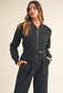 Zip Up Jumpsuit