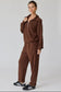 Penelope Half Zip Pullover and Pant Set
