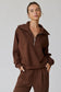 Penelope Half Zip Pullover and Pant Set